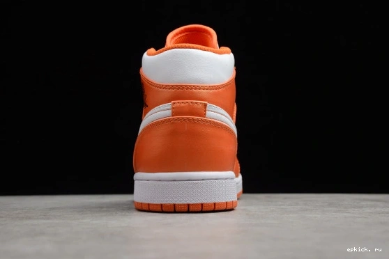 EP Metallic Orange Mid 1 DM3531-800 DM3531-800 Jordan 0217